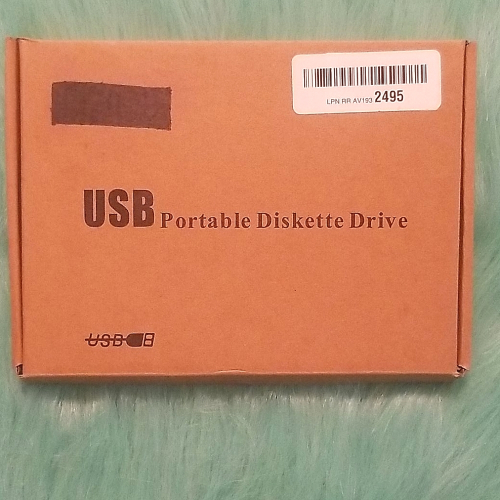 USB portable diskette drive